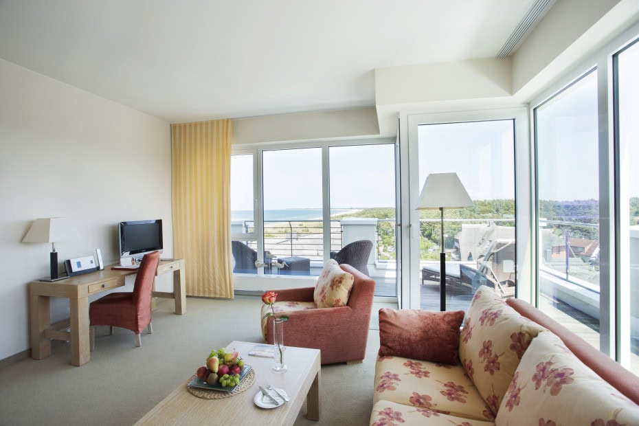 Suite im Strandhotel Dünenmeer