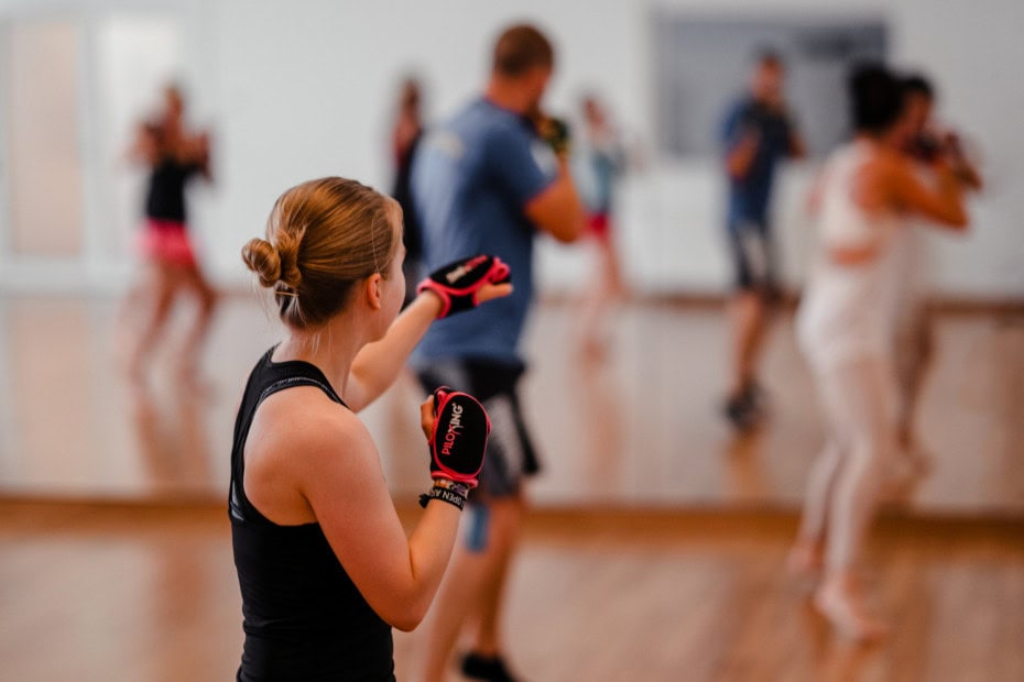 Fitnesskurs im Strandhotel Fischland