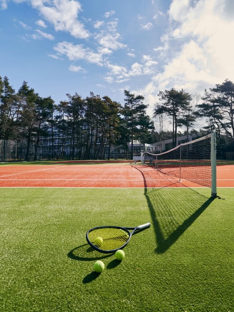 Tennisplatz im Strandhotel Fischland