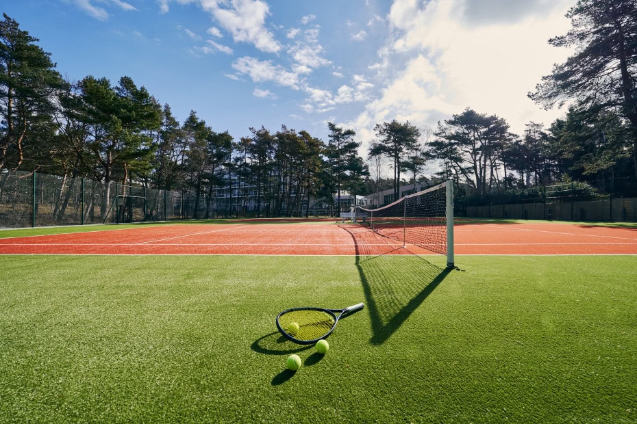 Tennisplatz im Strandhotel Fischland