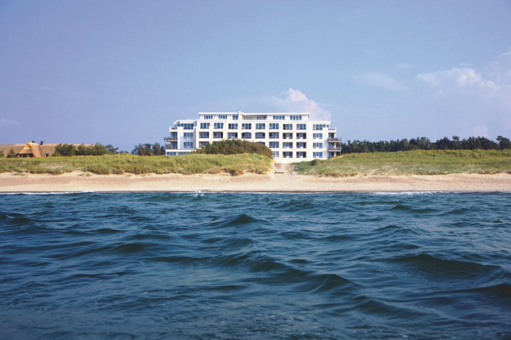 Außenansicht des Strandhotel Dünenmeers