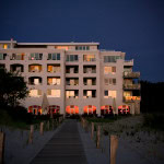 Außenansicht des Strandhotel Dünenmeers