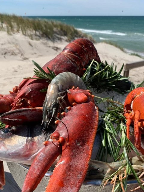 Hummer im Strandhotel Dünenmeer