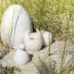 Osterdekoration im Ostseestrand