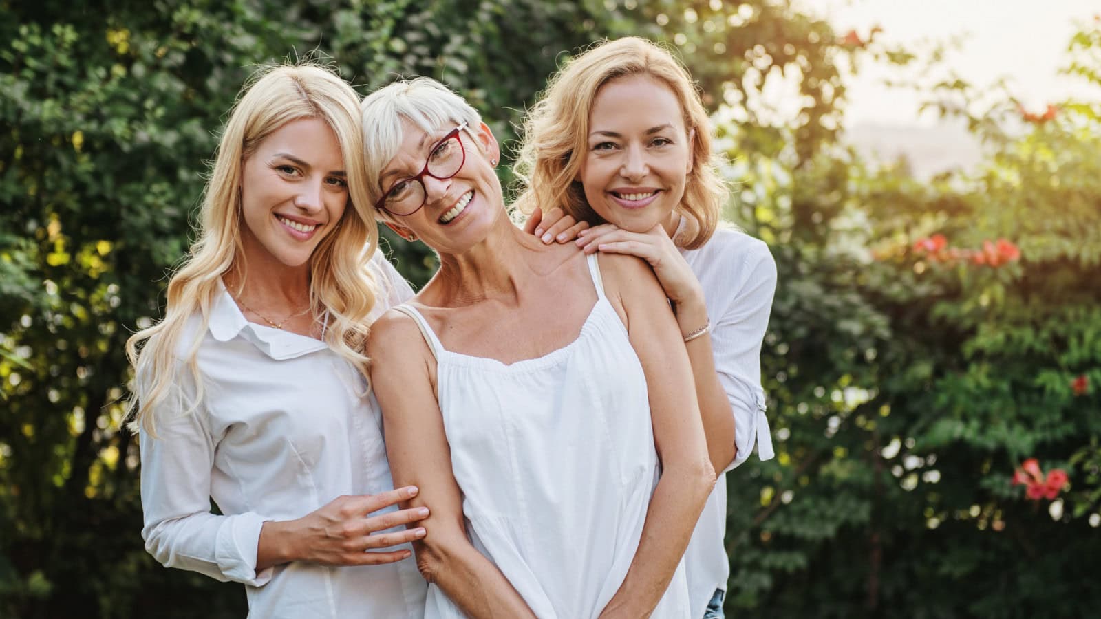 Frauen von drei Generationen