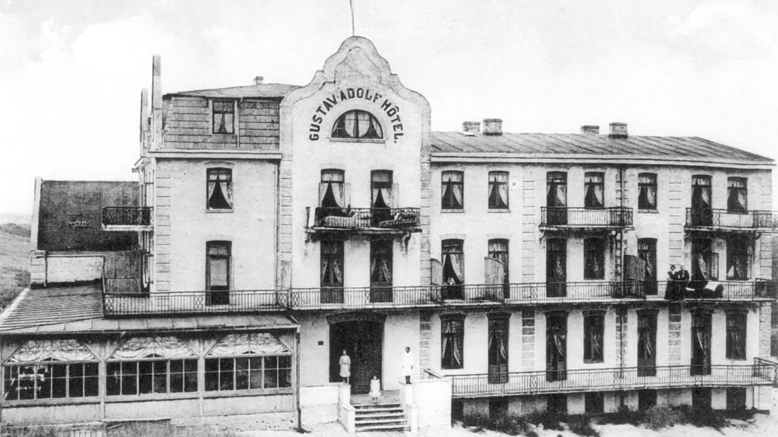 Ansicht des Hotel Gustav Adaolf