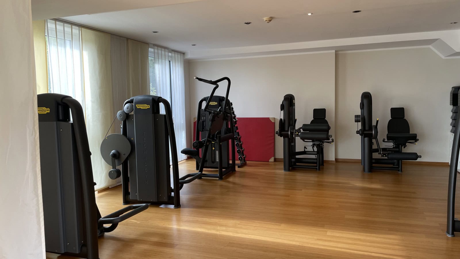 Fitnessraum im Strandhotel Dünenmeer