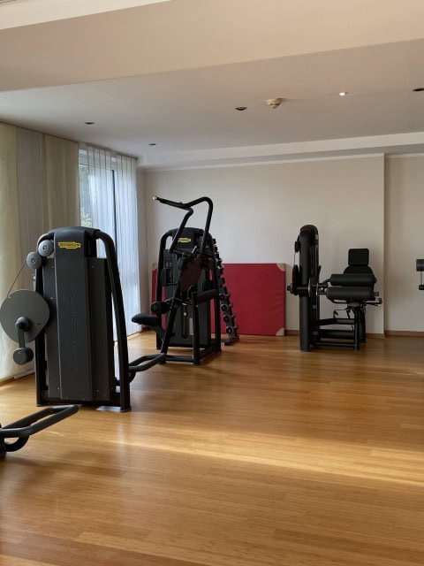 Fitnessraum im Strandhotel Dünenmeer