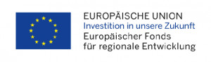 Logo der Europäischen Union für den Europäischen Fonds für regionale Entwicklung