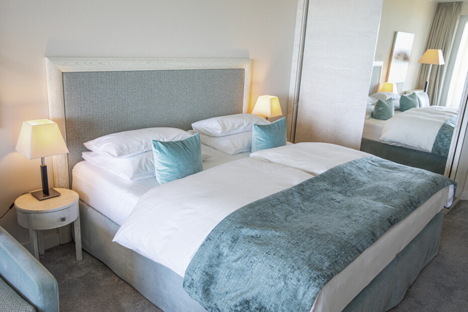 Doppelzimmer im Strandhotel Dünenmeer